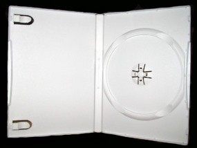 14 percent milky white disc box single-disc DVD box single-piece VCD disc box rectangular box