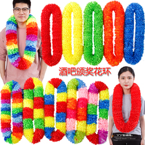 Hawaii wreath Games Company Annual Meeting award wreath Neck ring Neck ring KTV bar send singers wreath