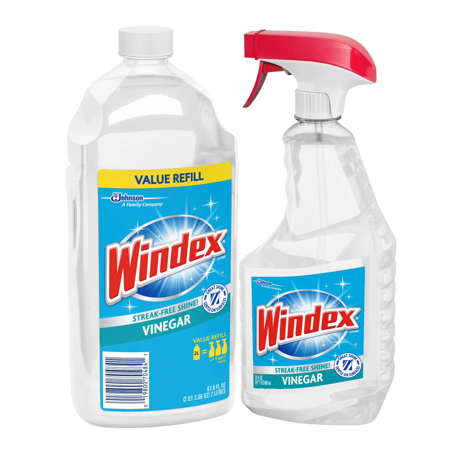 U.S. imports Windex Witts Vinegar precision glass cleaner Apple OEM special E2