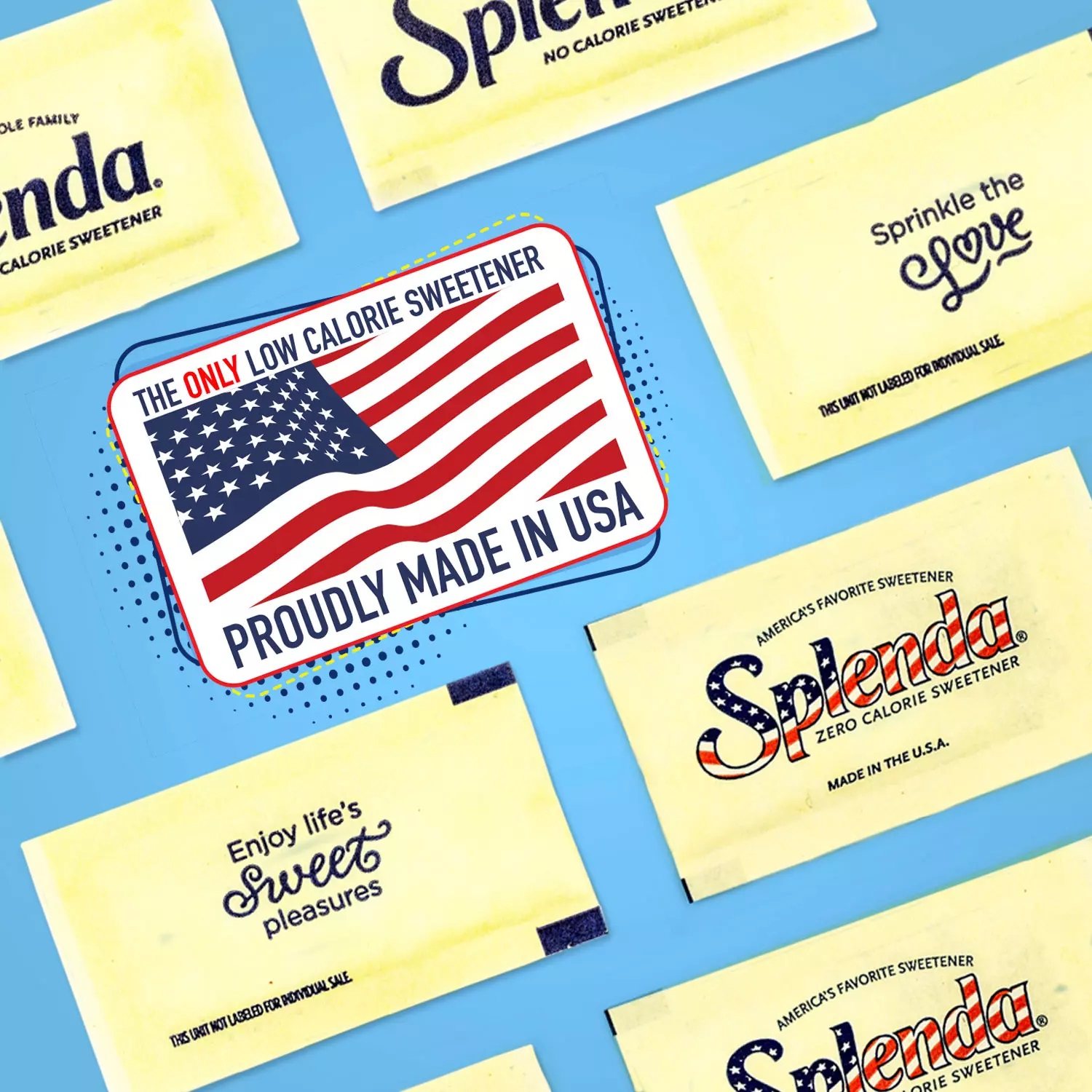 U.S. imports Splenda Good Sugar Supplement No Calorie Zero Calorie Healthy Coffee Partner 20 Packs BIP