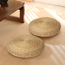 Woven Corn Pippa Liner Space Cotton Grass Chic Cushion Drum Stool game for sitting tea art Private Zen meditation pier