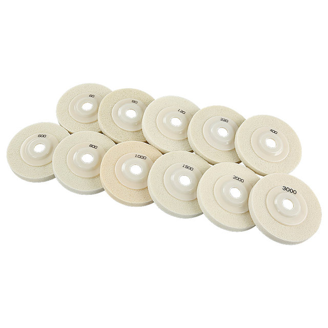 Marble sponge polishing wheel stone renovation nylon fiber dry polishing disc white dry polishing disc angle grinder polishing disc