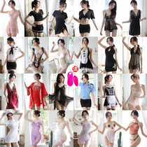  Sexy sexy lingerie Plus size pajamas Open file free tease transparent nightclub clothes Passion suit flirting female show