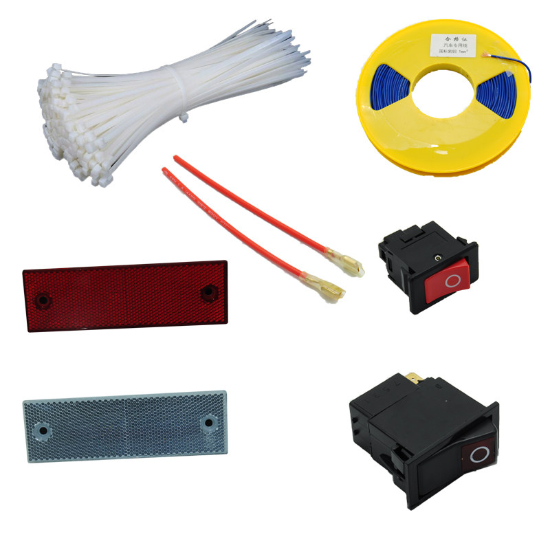 Truck shower accessories power switch rocker switch central control button power cord tie car shower