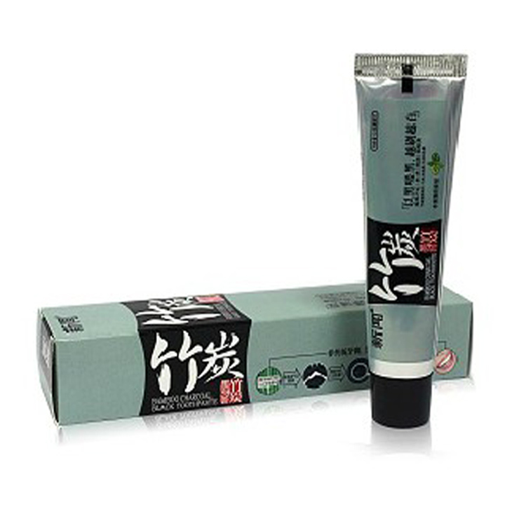新闻竹炭黑牙膏30克冬青薄荷 茶渍烟渍黄牙口气口臭 健齿配方