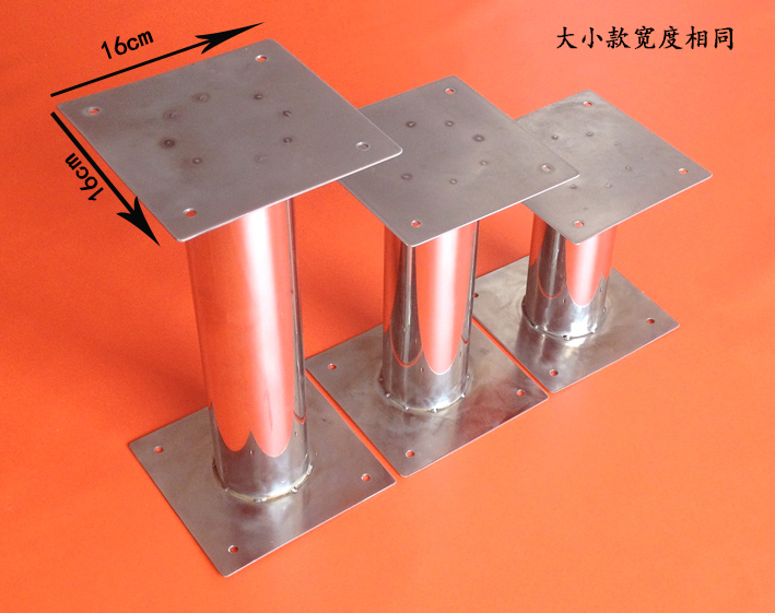 Yacht seat base rubber boat special stainless steel seat base can be equipped with universal turntable national standard