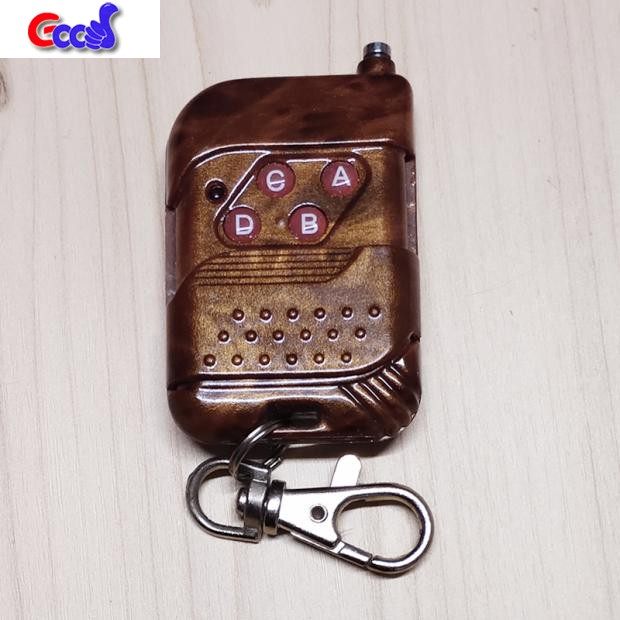 4 button walnut lamp remote control 315Mhz