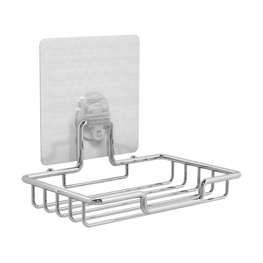 大吉 无痕强力吸盘 肥皂架 不锈钢卫生间肥皂架 浴室皂盒创意家居