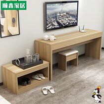 Hotel Furniture Punctuator Full Guest House Luggage Rack Room Quick Apartment Folk Night TV Cabinet TV Desk Luggage Cabinet