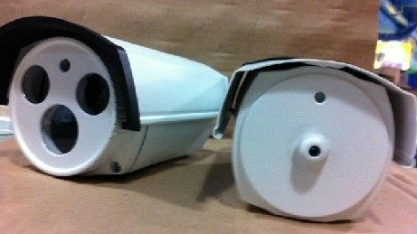 90 imitation infrared dual lamp point array camera shell lamp - board chip lens tail line monitoring accessories