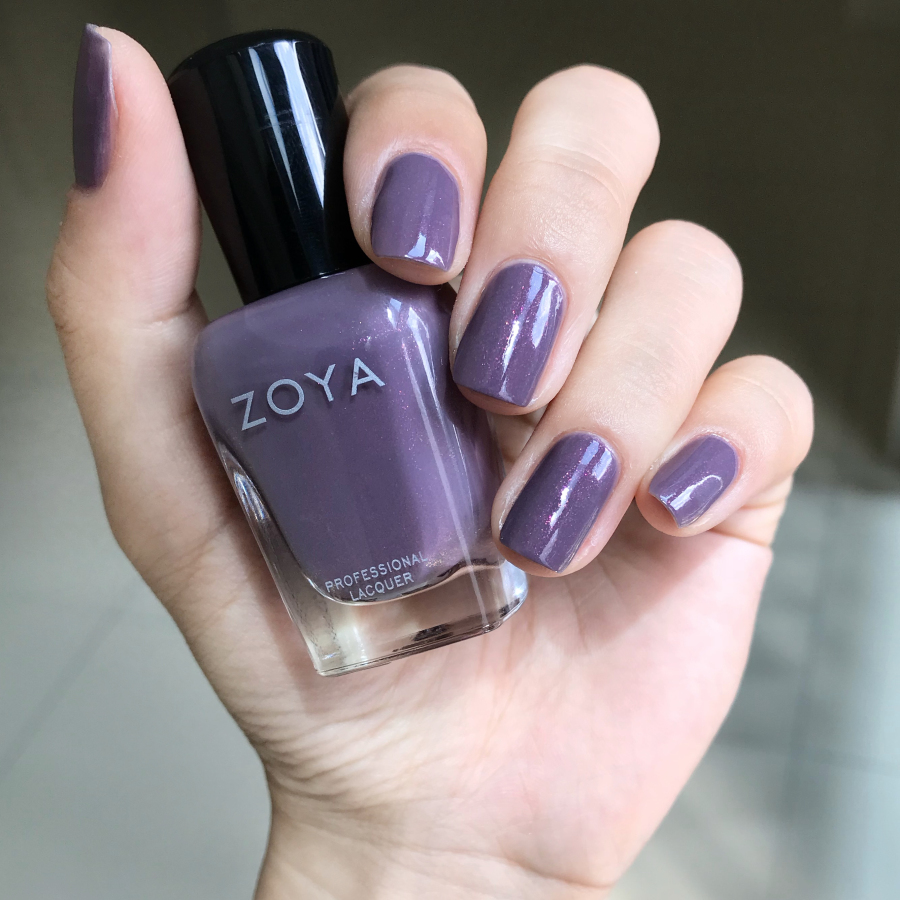 American ZOYA nail polish ZP590 lotus micro flash lotus lilac deep purple noble temperament