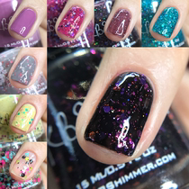  Special clearance United States KBS himmer handmade nail polish fleshy grape colorful cream sequins