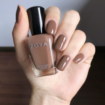  American zoya nail polish milk tea Coffee brown caramel cocoa zp743 temperament white long-lasting bake-free popularity