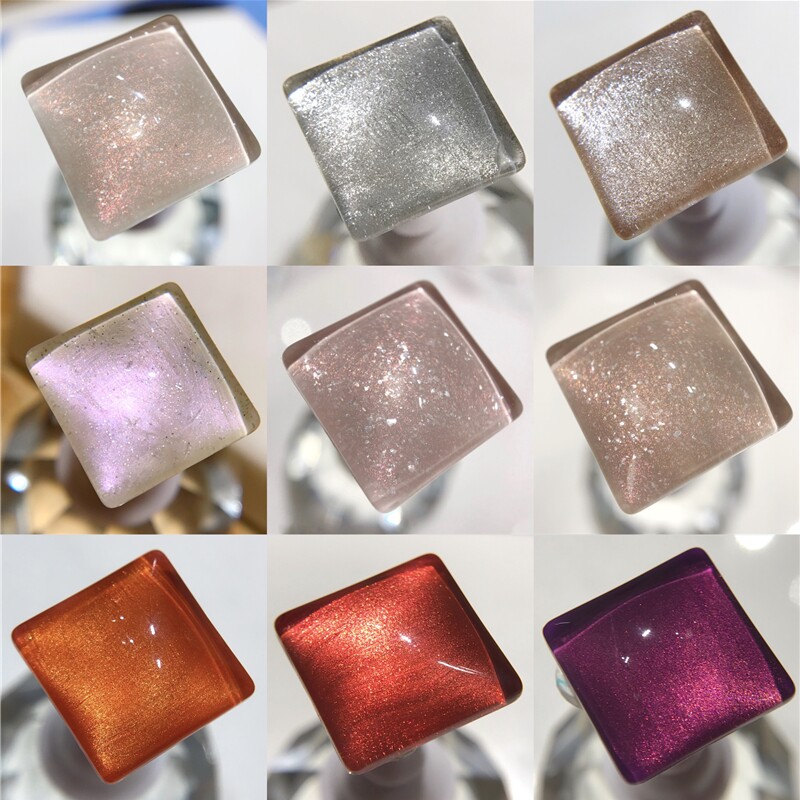 5 bottles 8 folded 3 bottles 9 folded Russian El Corazon 418 pearl nail improved c arc toughness nails