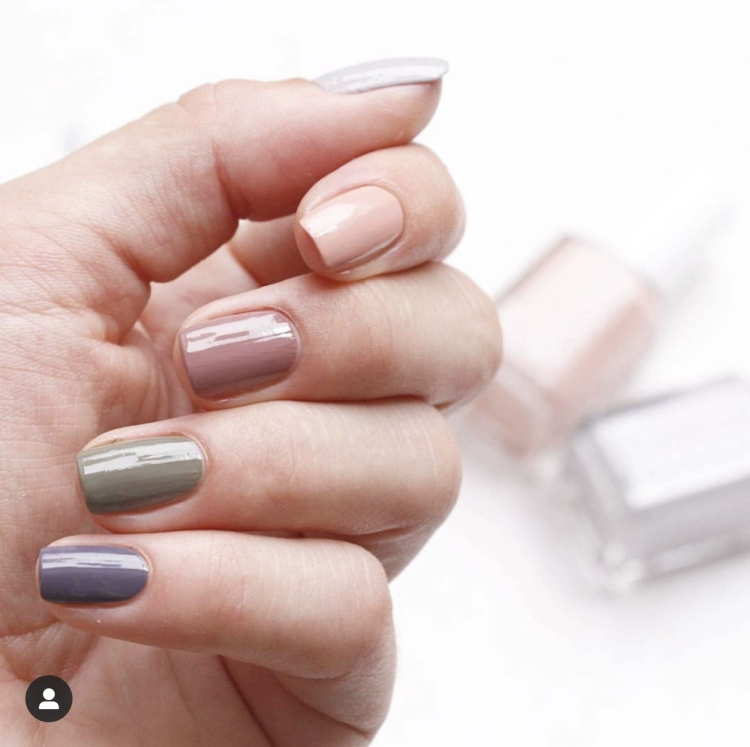 Sơn móng tay Mỹ essie 1129 Quần áo Tùy chọn sô cô la đỏ nâu trắng cà phê đất sét - Sơn móng tay / Móng tay và móng chân