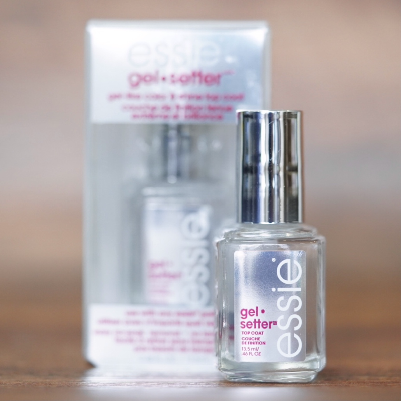 American essie nail polish quick-drying top oil Gel setter long-lasting quick-drying bright oil topcoat bottom oil free of baking