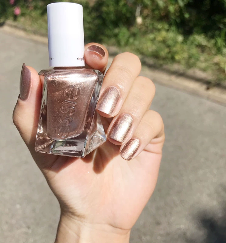 Mỹ chính hãng ESSIE / Ai sơn móng tay Micro loạt trị liệu xoắn chai rượu sâm banh vàng ánh sáng đồng 1045 - Sơn móng tay / Móng tay và móng chân