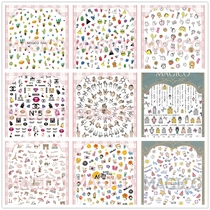 Special clearance MAGICO new perfume Mo Ji ultra-thin adhesive nail sticker cute childlike bow