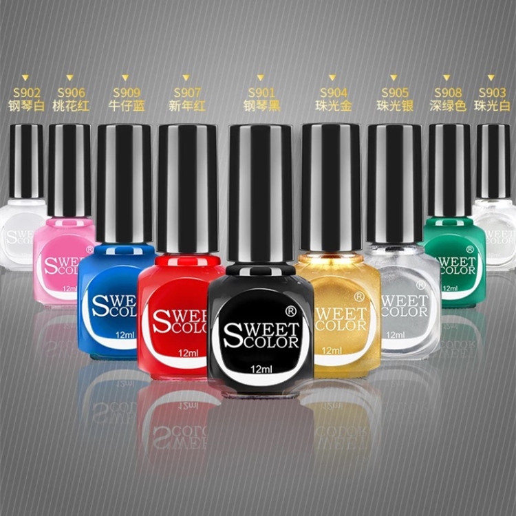Sweet Color medecor printed tools medecor printed oil isolated oil cover strong 9 color optional