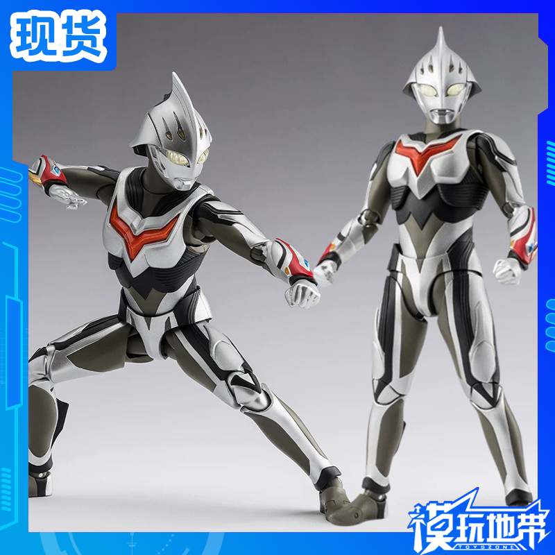 In Stock Bandai Shf Ultraman Nexus Young Form Figure Finished Model