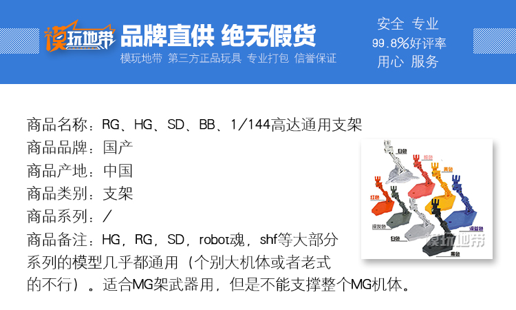 Khung mô hình Gundam RG HG SD BB 1 144 nền tảng khung phổ quát 13 màu tùy chọn - Gundam / Mech Model / Robot / Transformers 	mô hình gundam ráp