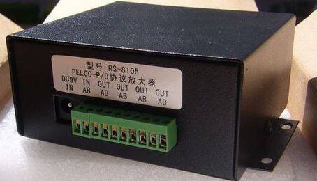 With software industrial grade 1 in 4 out isolated RS485 splitter RS485 amplifier model SQ-8105