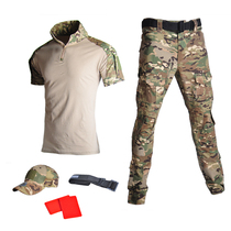 Costume de camouflage costume de grenouille tactique pour hommes version militaire à manches courtes été en plein air fitness militaire uniforme dentraînement spécial uniforme dentraînement Wolf Warrior