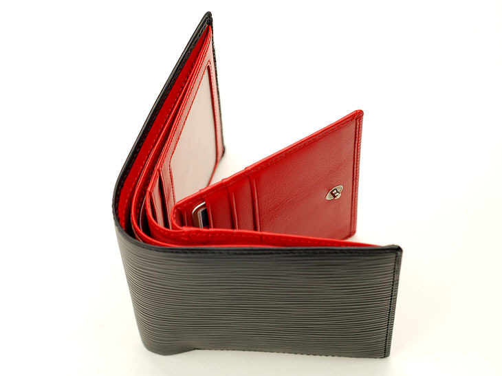 Shanghai Leather Treasure Professional Custom Wallet High-end Leather Furniture Toothpicks Niu Leather Money Clip Men Short WA15