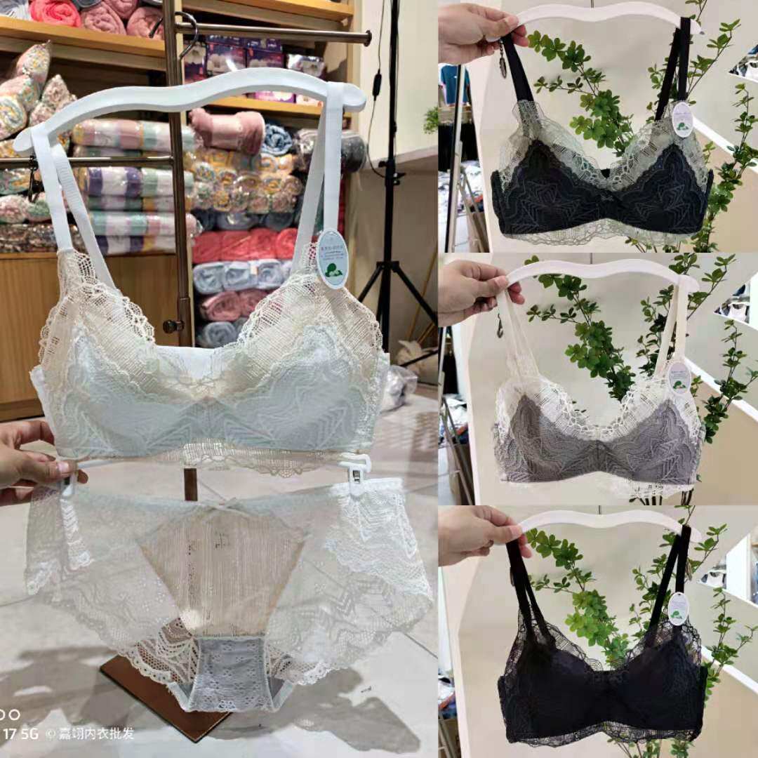 New 3805AB cup lingerie ladies small breasts gathered without steel ring adjusting type to receive the topless anti-sagging bra-Taobao