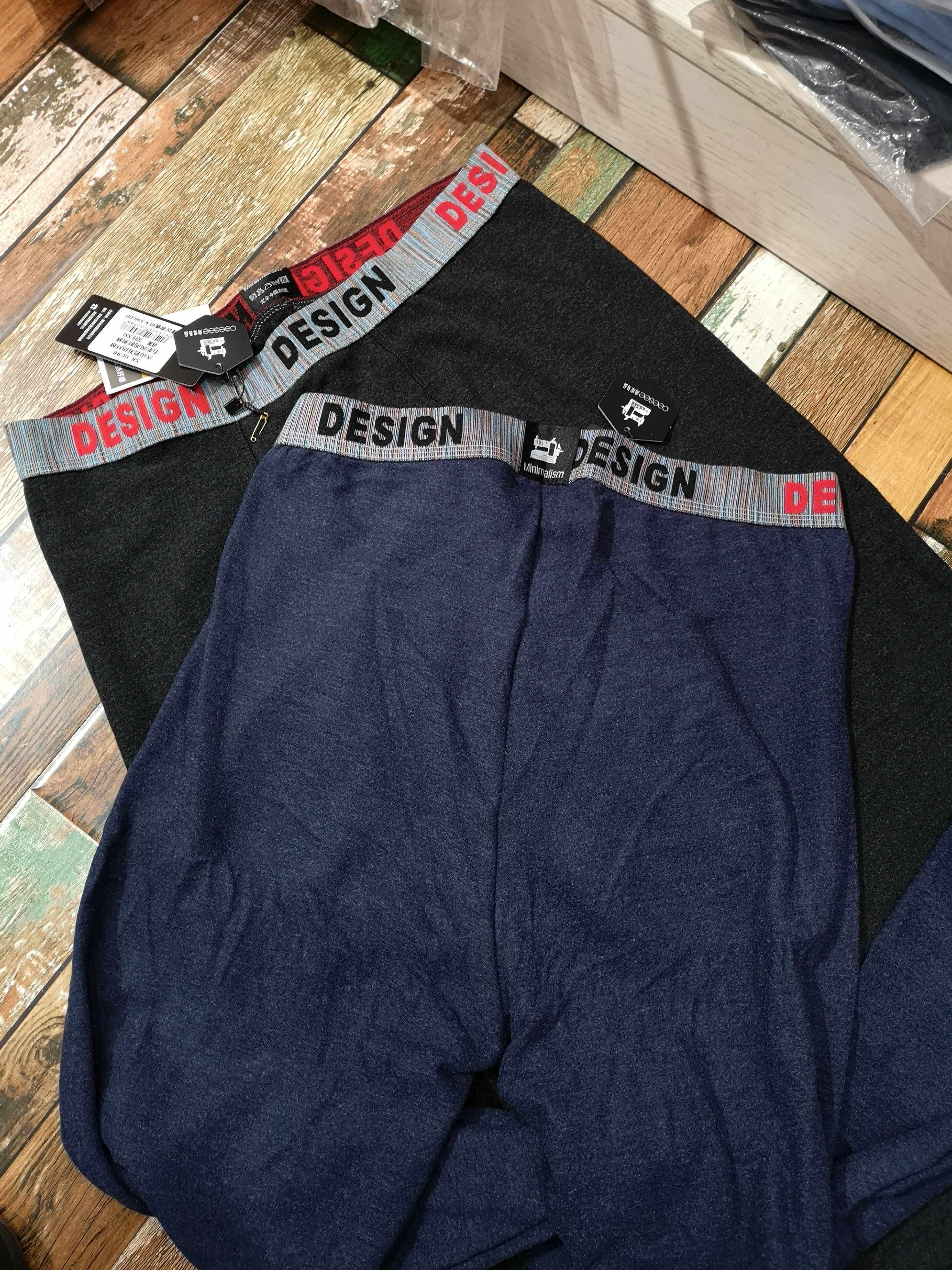 Shankuyi 6098 Volcanic Rock Fever Fiber Five Colorful Wind style Men's thick sanitary pants Warm Sweatpants Inner lap pants