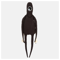 Brain cloth original alien backpack backpack Niche design sense Japanese metal Japanese dark Nordic trend