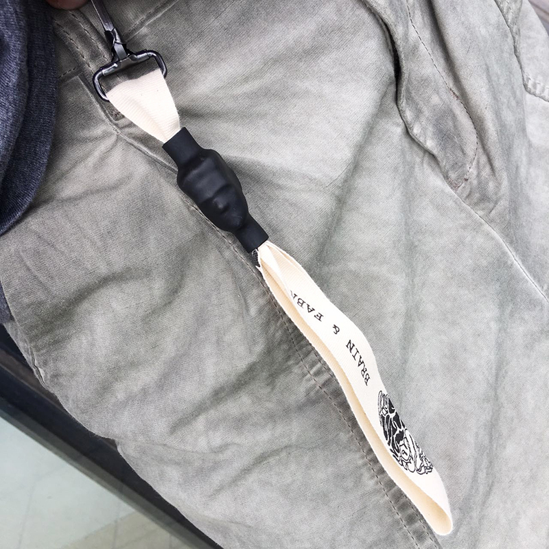 Original design lanyard Diablo Frankenstein mobile phone badge badge sling Diablo Gothic decorative neck rope jewelry