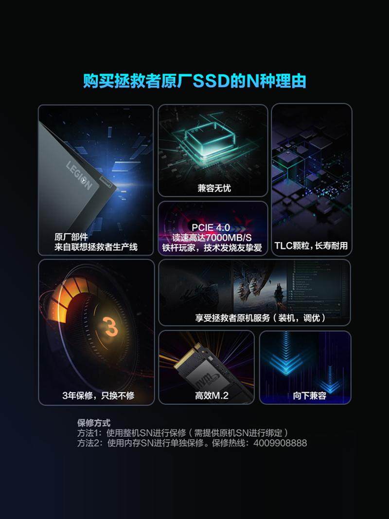 Lenovo Savior Solid State Drive Upgrade Pm9C1B 1t Desktop Laptop Original Ssd Pcie4.0