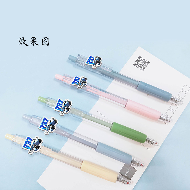 I love flying Boeing 737 Aircraft Memorial Neutral signing pen