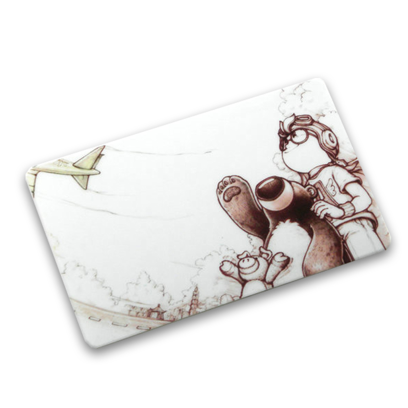 I Love Flight) Flight Diary and Bear Little Piggy See Grey Machine Sketch Bus Card Sticker card Rice Card Sticker-Taobao