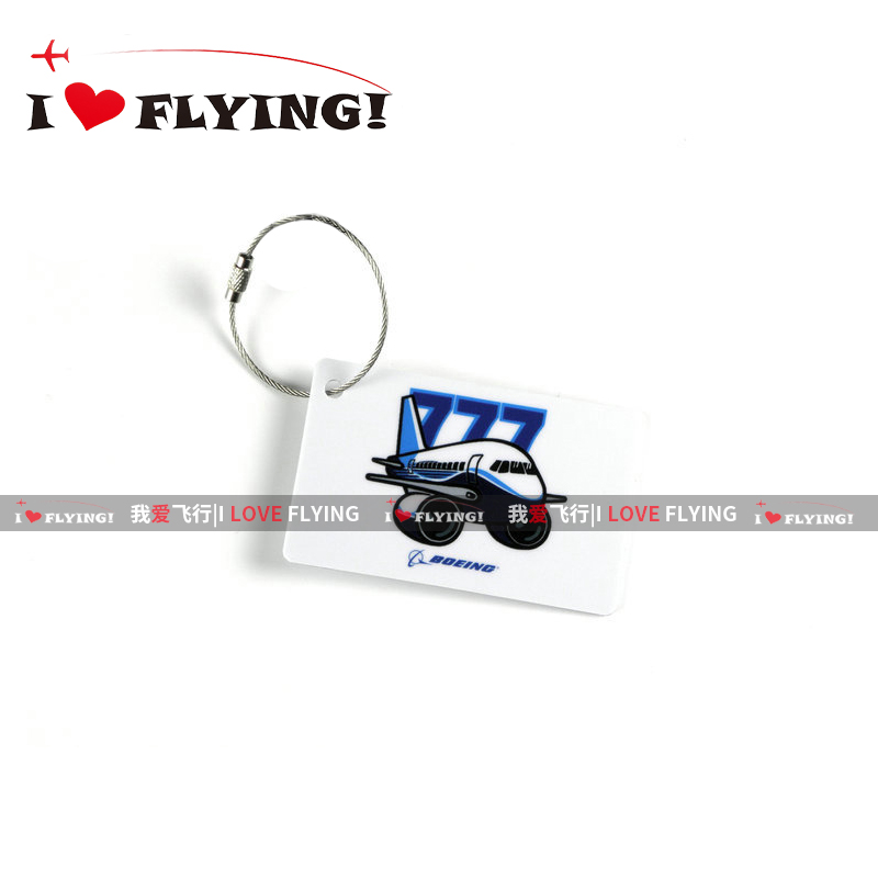 I love flying) BOEING Boeing 777 cute 1 4 inch sleeves wrench machine Travel Air travel Llever box entrusted with luggage cards