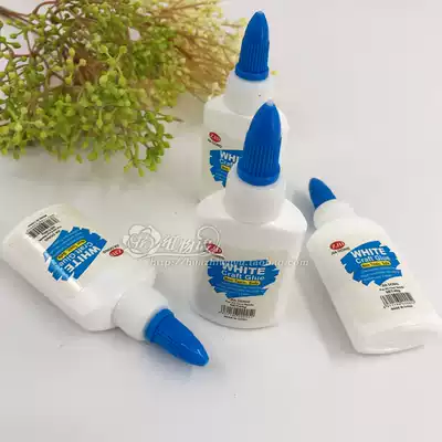 Handmade white glue white latex water 1 yuan bottle paper flower material DIY hand material glue 40g