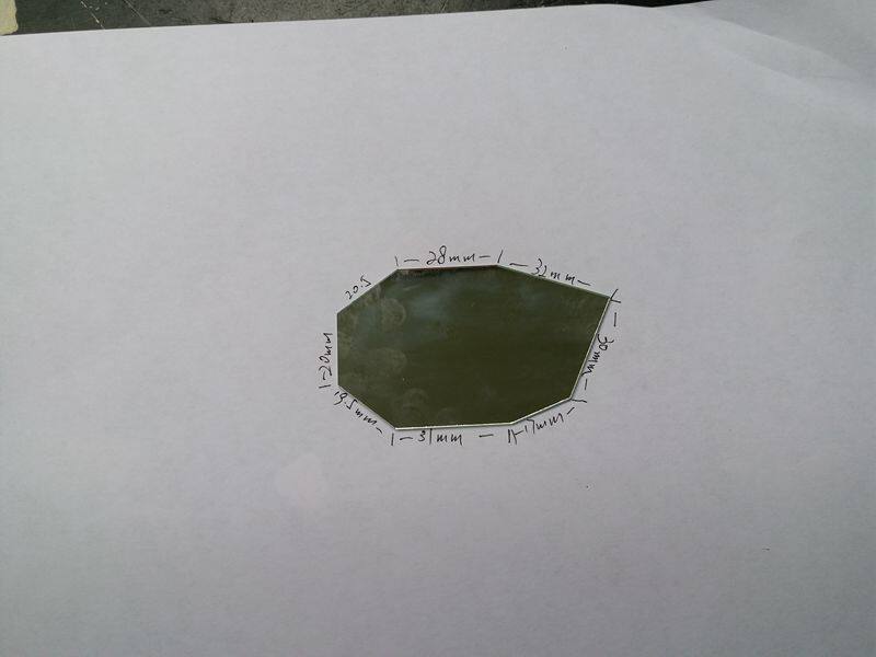 Upper PJD 6381 Projector Reflective Flat Lens