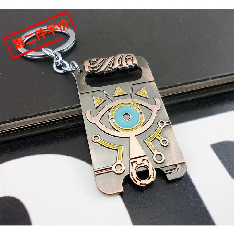 The Legend of Zelda Keychain Wild Breath Game ngoại vi Mặt dây chuyền Trang sức Liên kết Quà tặng sinh nhật Cô gái sinh viên - Game Nhân vật liên quan