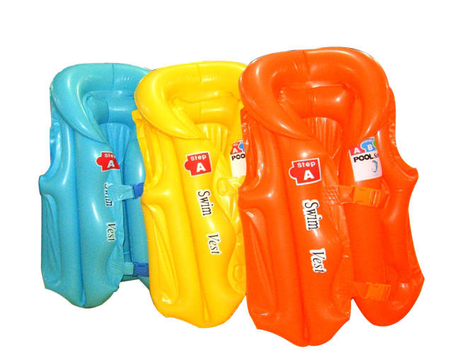 Promotion Price Life Vest Wholesale Pvc Swimsuit Inflatable Cartoon Swimsuit Children Inflatable Vest Swim Ring Wholesale