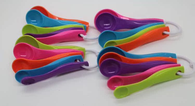 Làm vườn Xuân màu làm vườn scoop đo bột bột lỏng hạt định lượng muỗng 5 1 bộ của phân bón thuốc bình tưới cây cảnh