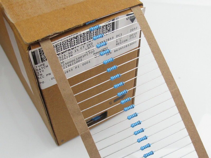 10 only price VISHAY-BC MRS25 1K resistance 1% copper foot metal film imported original