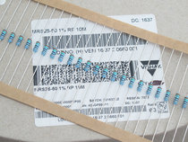 10 VISHAY-BC 10M resistors MBB0207 MRS25 copper feet metal film imported original