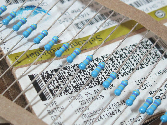 10 VISHAY-BC VR25 0 25W 470K copper pin 10KV high withstand voltage resistor