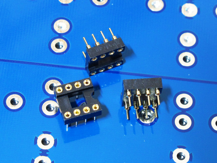Gold plated operational seat nextron nextron Seiko DIP-8 8PIN IC seat 