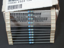 10 price VISHAY-BC MRS25 620K resistor 1% copper feet film Czech