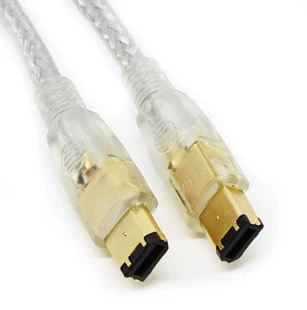 Высокий экранирование с золотом в целом с магнитным кольцом сгущенным 1394 кабель данных 6-6 большая пара большая 1394 линия 1,5 метра