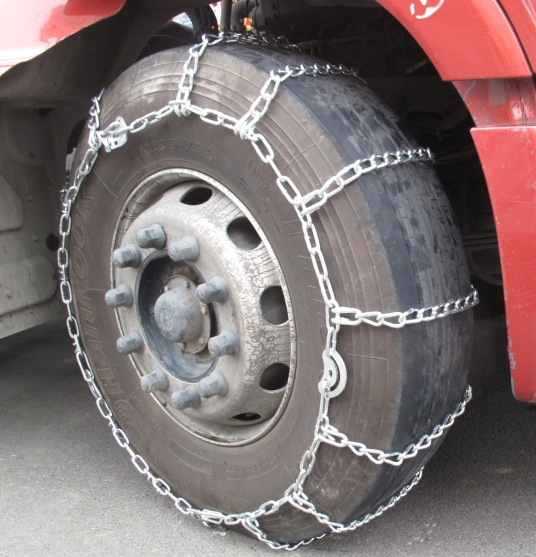 Van Bus Bus Plus Coarse Non-slip Chain Metal Snow Ground Chain Size Wagon Anti Slip Chain Model Complete