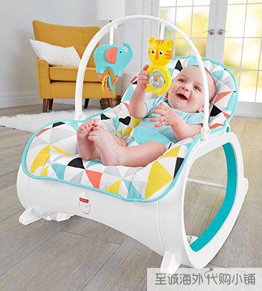 American Fisher Price Fisher Baby Electric rocking chair Music rocking chair Chair Children Cradle Chair Children Chair