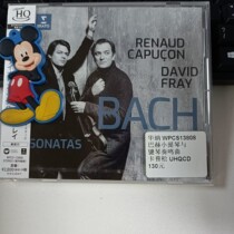 Warner WPCS13808 Bach: Sonatas for Violin and Keyboard Capuçon UHQCD